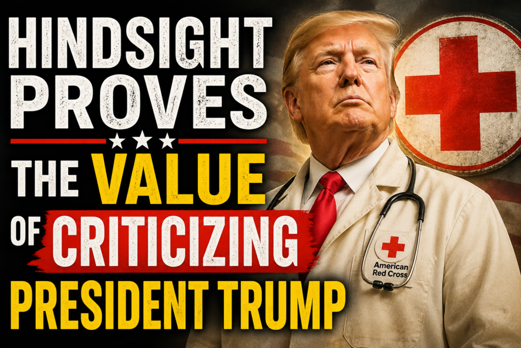 Trump Red Cross